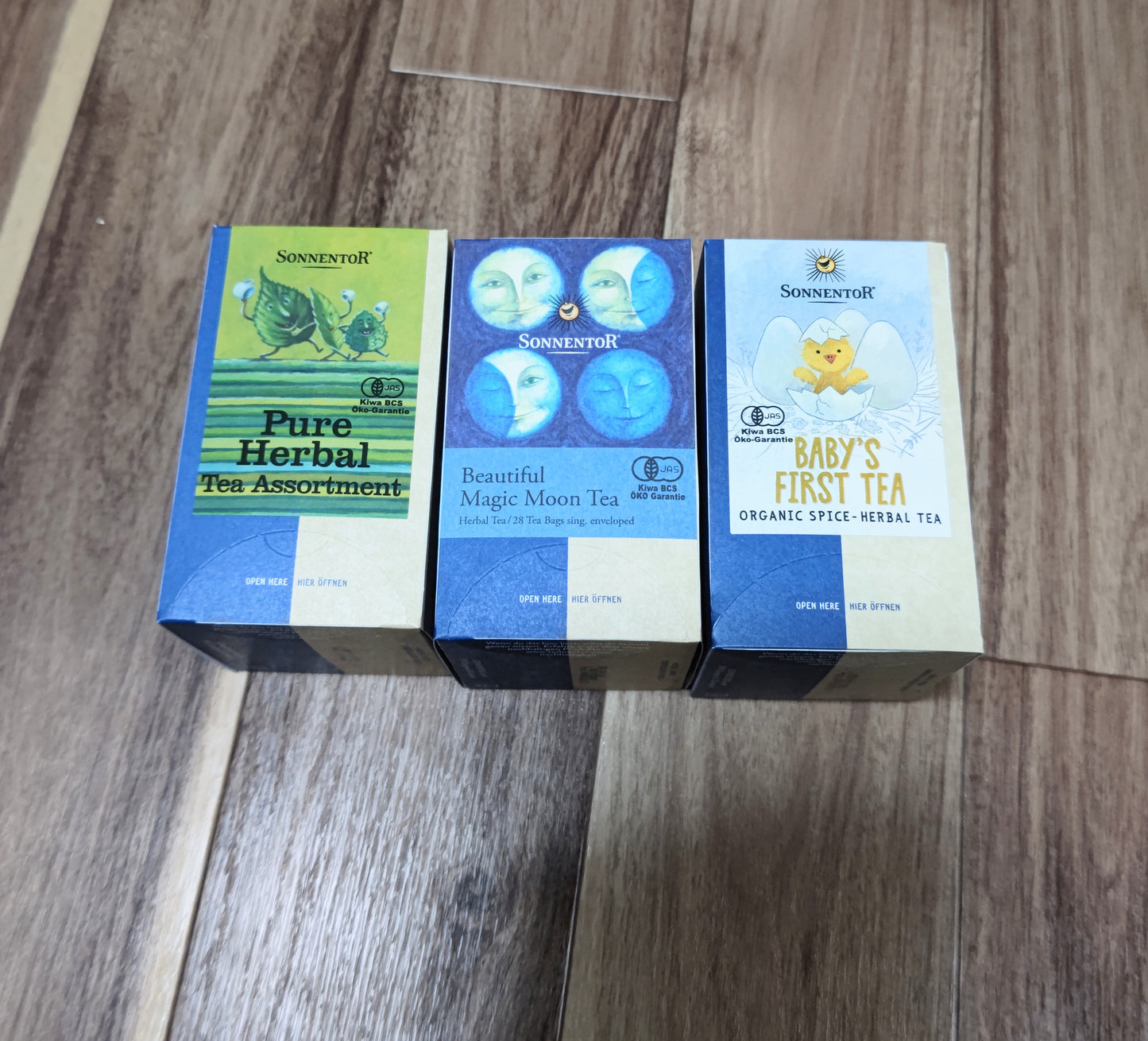 ベビー&ママのためのお茶・ピュアハーブアソート・月のお茶 セット