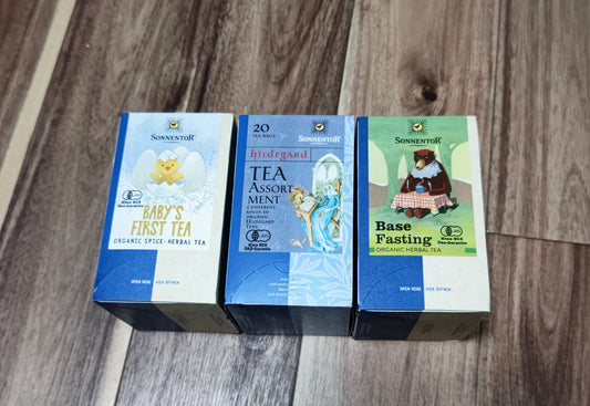 ノンカフェイン　ベビー＆ママのためのお茶・食いしん坊の断食・5種アソート　セット