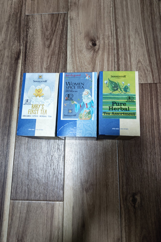 ノンカフェイン　ベビー＆ママのためのお茶・ピュアハーブアソート・女性のためのお茶　セット